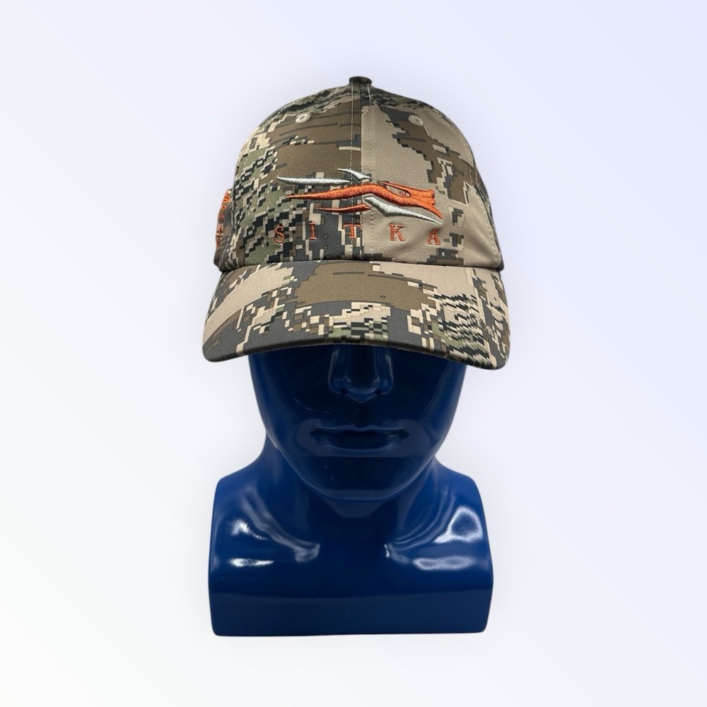 Sitka Traverse Hat Cap Strap Back Optifade Waterfowl Timber Camouflage Clean
